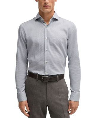 BOSS - Hank Cotton Stretch Slim Fit Dress Shirt