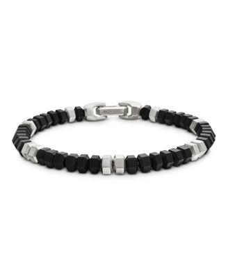 David Yurman Spiritual Beads Hex Bracelet with Black Onyx