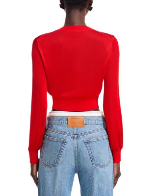 Cropped Cardigan Sweater