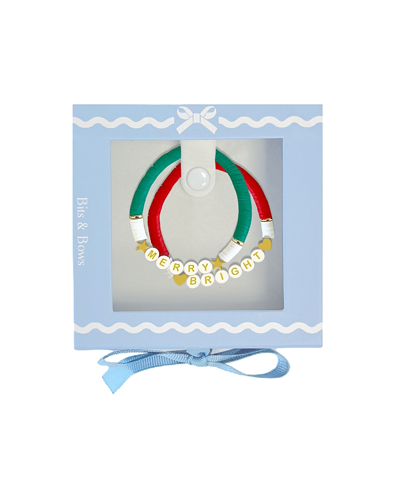 Bits & Bows Girls' Merry & Bright Bracelet Gift Set - Little Kid, Big Kid