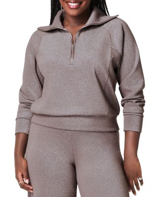 SPANX® - AirEssentials Half Zip with Shimmer