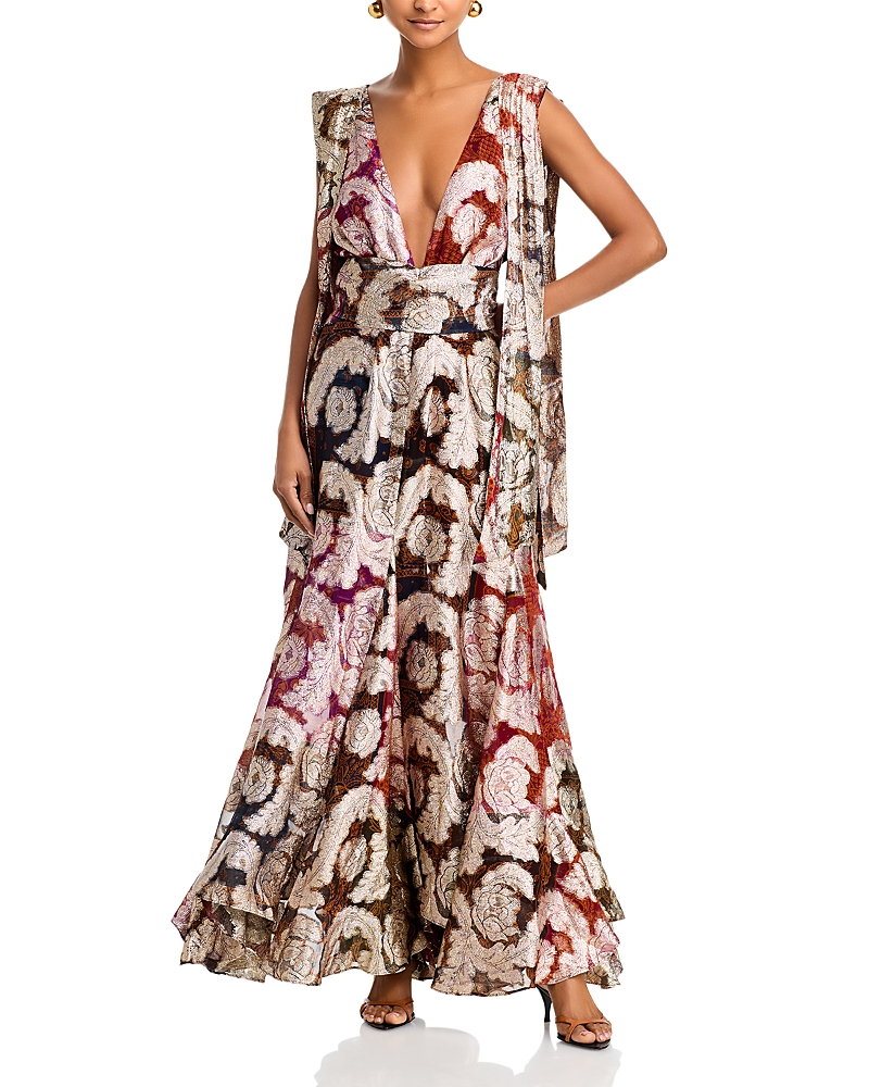 Farm Rio Lam jacquard maxi dress | Smart Closet Farm Rio Lam jacquard maxi dress | Smart Closet
