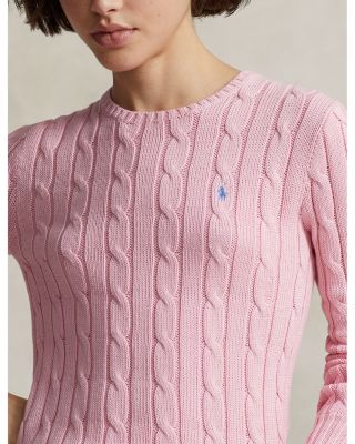 Cotton Cable Knit Sweater