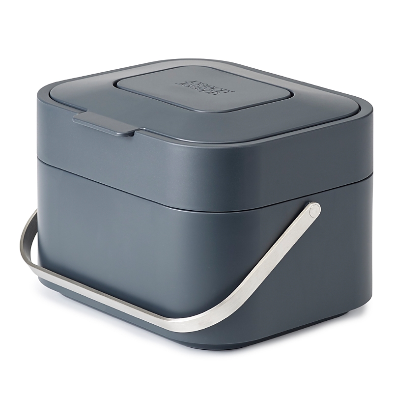 Joseph Joseph Stack 4 Food Waste Caddy With Odor Filter In Graphite