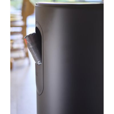 Arc 30 Liter Slimline Pedal Trash Can With Liner Pocket