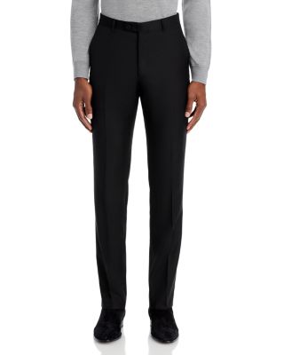 Wool Slim Fit Suit Pants