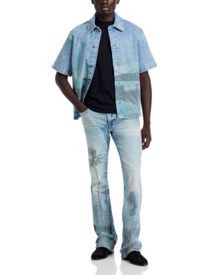 Walker Kick Flare Bootcut Jeans in Spring Break