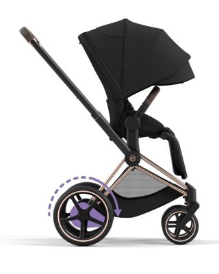 e-PRIAM 2 Stroller in Matte Black