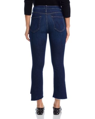 Lil&#39; Insider High Rise Cropped Straight Jeans in Off Limits