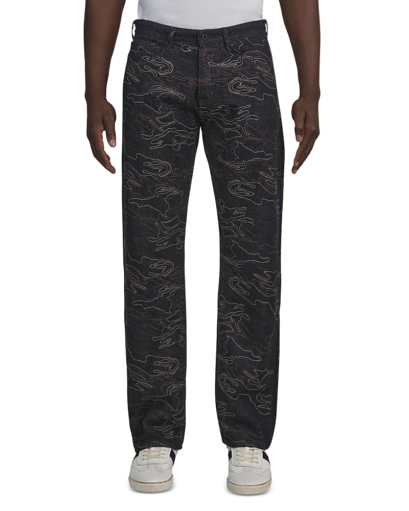 Prps Niseko Relaxed Fit Jeans In Rinse Black In Rinse