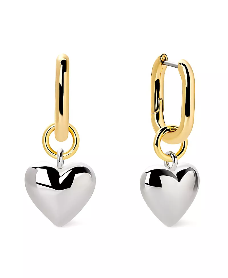 Ana Luisa Heart Earrings - Wesley