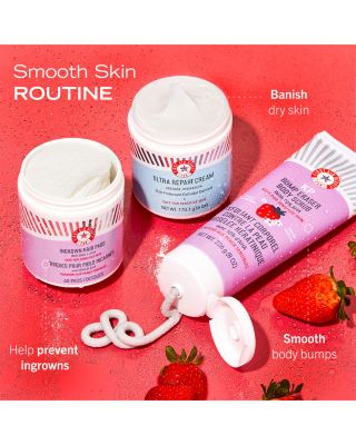 KP Bump Eraser Body Scrub with 10% AHA Body Exfoliant for Keratosis Pilaris - Strawberry 2 oz.