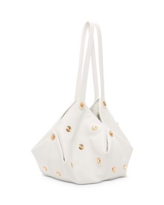 Protea Studded Leather Tote