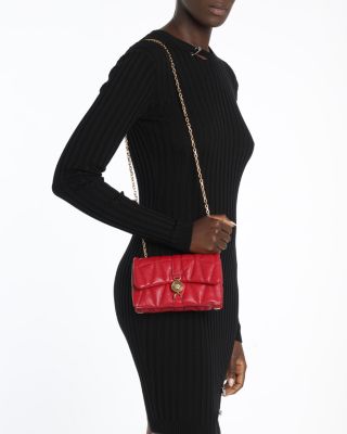 Mini Quilted Kleio Leather Crossbody Bag