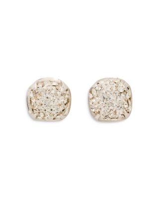 kate spade new york Pave Stud Earrings in Silver Tone
