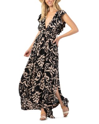 Tiare Hawaii - Dahlia Tie Dye Cover Up Maxi Dress