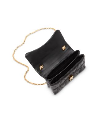 Mini Quilted Kleio Leather Crossbody Bag