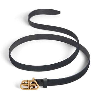 Balenciaga Women's Bb Super Thin Belt