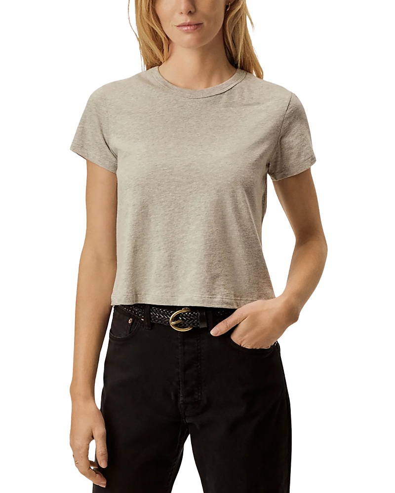 BUCK MASON PIMA BOXY CREWNECK TEE
