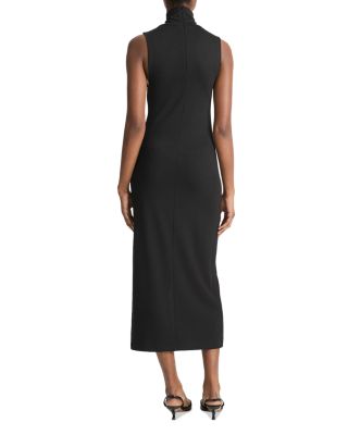 Turtleneck Midi Dress