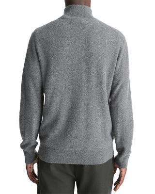 Thermal Quarter Zip Polo Sweater