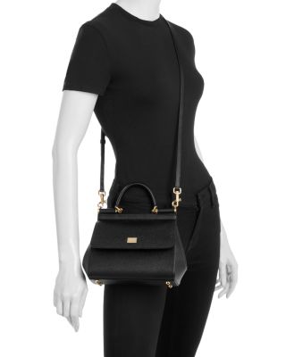 Sicily Leather Top Handle Bag