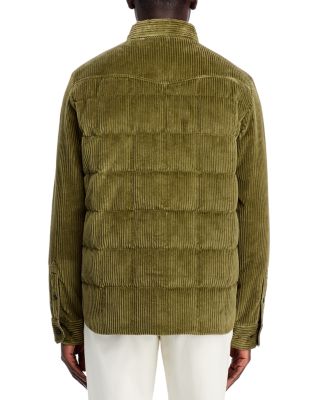 Gelt Corduroy Down Shirt Jacket