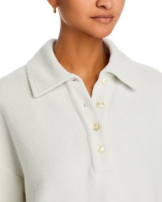 Teddy Collar Fleece Pullover