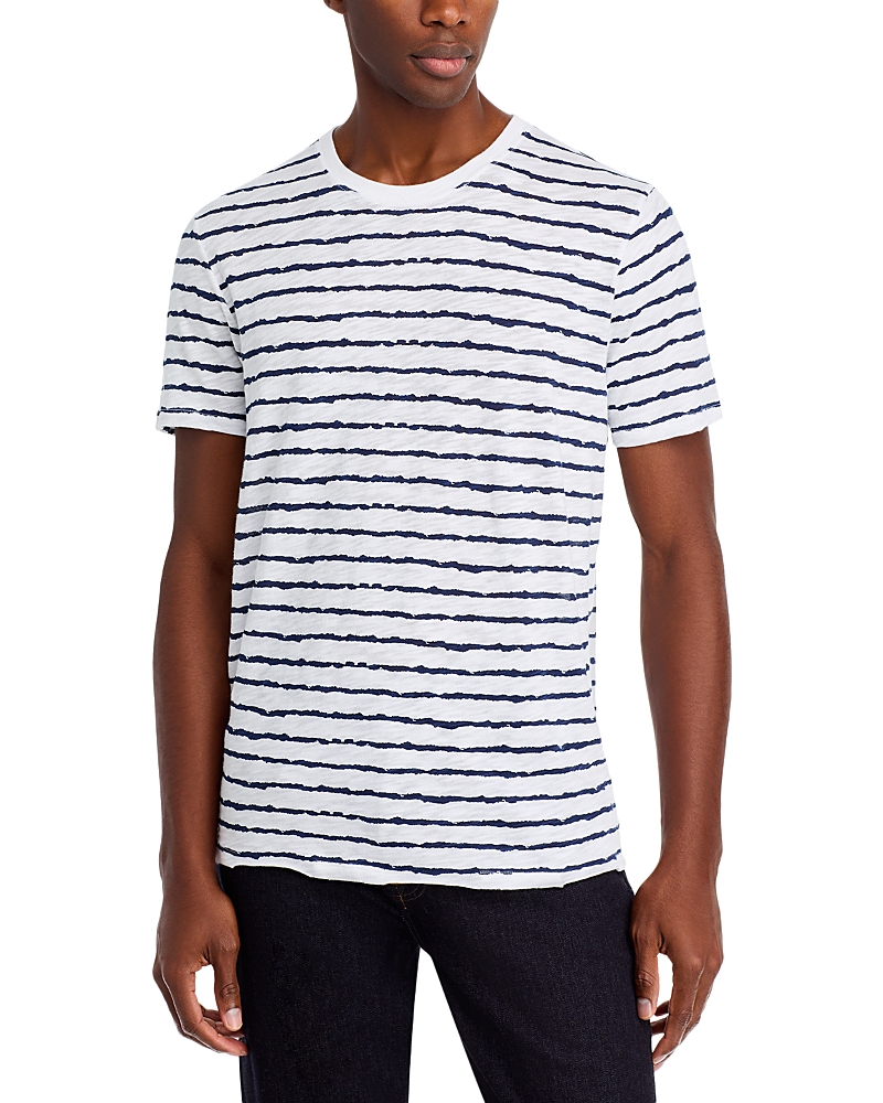 Atm Anthony Thomas Melillo Slub Striped Tee