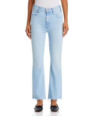 The Hustler Fray High Rise Ankle Jeans in Ball in Your Court