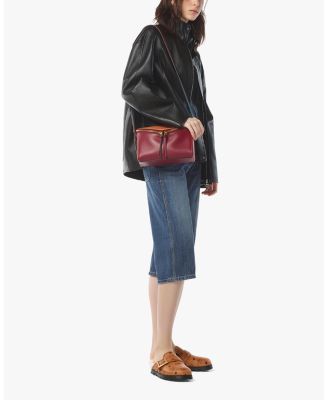 Diamant 3D Leather Shoulder Bag