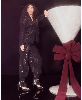 Duo Sequin Cargo Pants