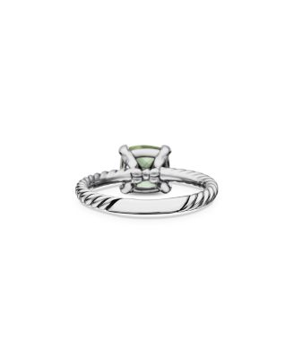 Ch&acirc;telaine&reg; Ring with Prasiolite and Diamonds