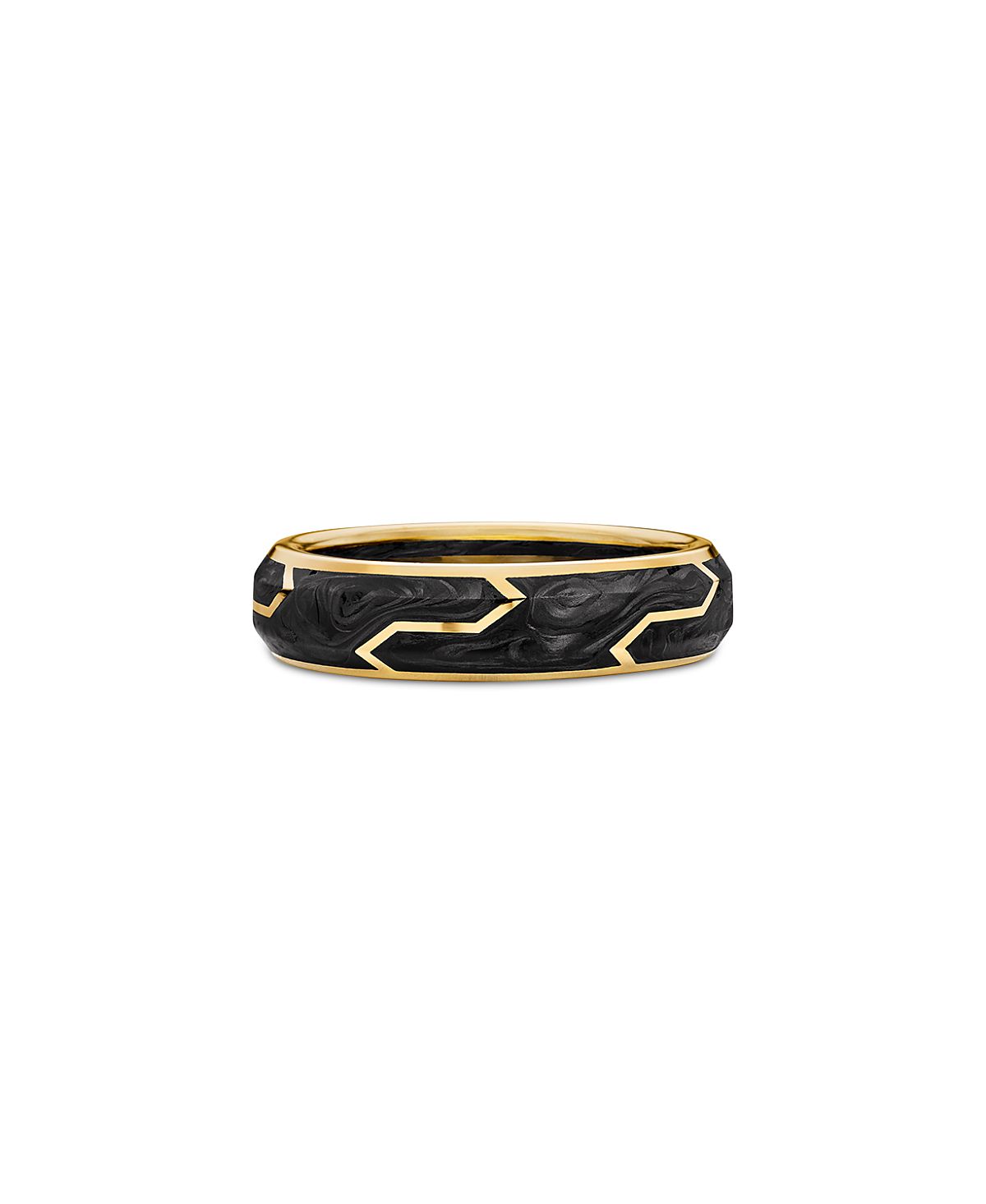David Yurman Men's Forged Carbon Band Ring