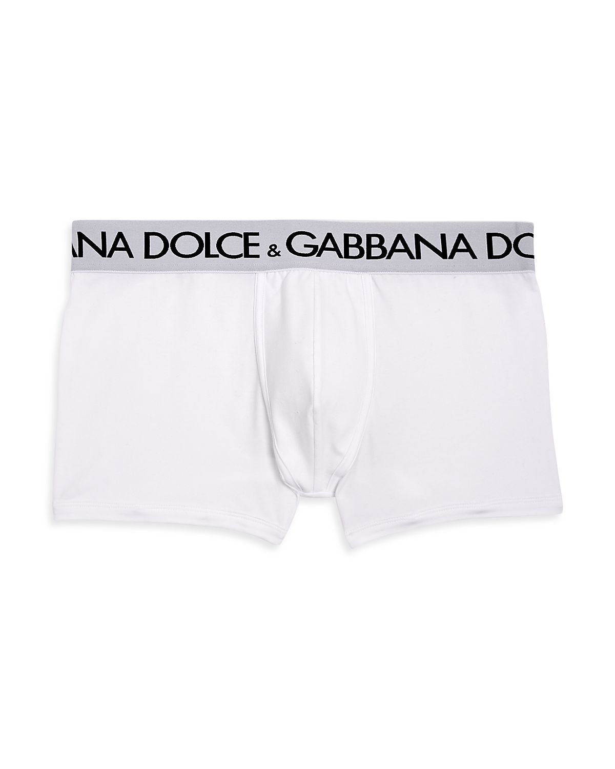 Dolce & Gabbana Cotton Blend Logo Waistband Boxer Briefs