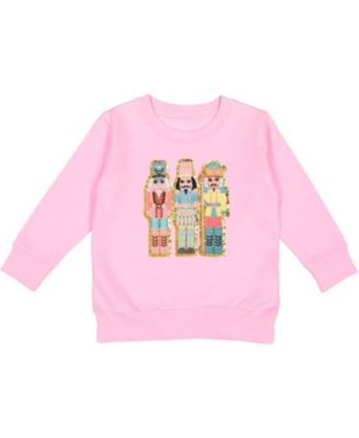 Sweet Wink - Nutcracker Patch Christmas Sweatshirt - Little Kid, Big Kid