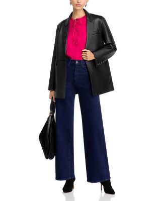 Eliza Stretch Silk Blouse