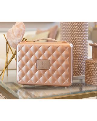 Portable Makeup Table Box - Gold