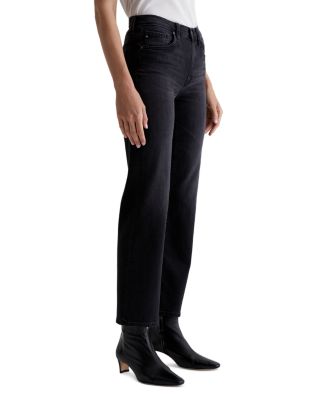 Brinley Mid Rise Straight Leg Jeans in Glasgow