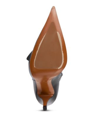 Women's Pointed Toe High Heel Leather Boots