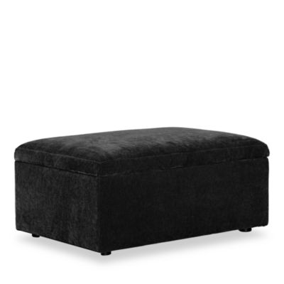 Auburn Medium Rectangle Fabric Ottoman