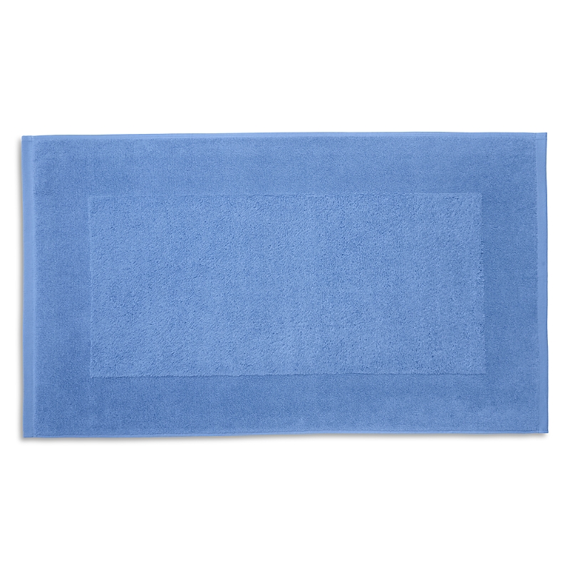 Sferra Bello Nuovo Combed Cotton Bath Mat In Bluebell