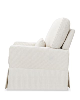Crawford Pillowback Comfort Swivel Glider | Water Repellent & Stain Resistant