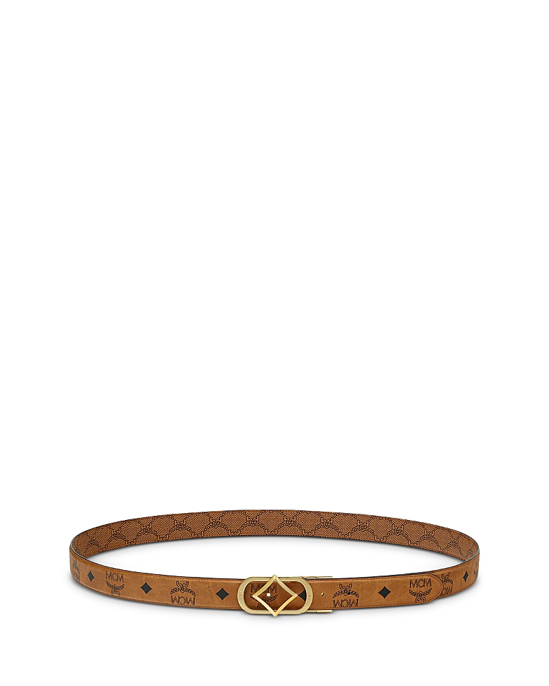 Mcm Women's Diamond Vi Belt In Cognac