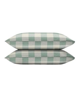 Piglet in Bed - Emsworth Plaid Linen Blend Pillowcase (Pair), King
