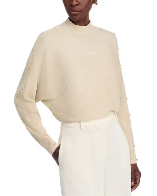 T Tahari - Mock Neck Sweater