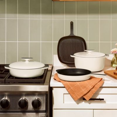 Enameled Cast Iron 3.5 Qt Braiser with Lid