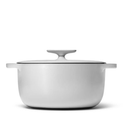 Enameled Cast Iron 6.5 Qt Dutch Oven with Flat Lid