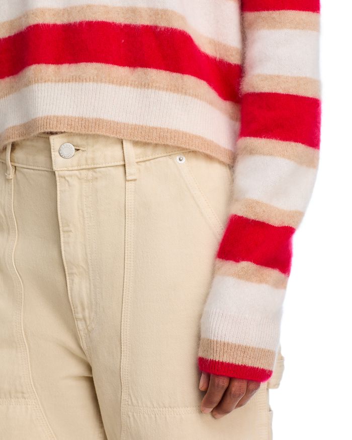 Grizzly Cashmere Striped Sweater