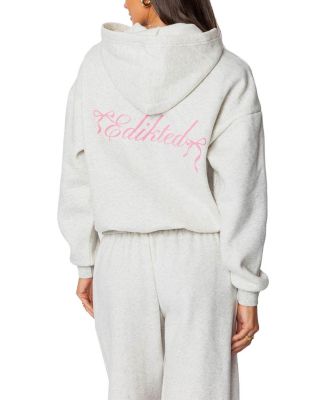 Sasha Bow Detail Hoodie